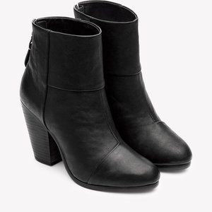Rag and Bone Newbury Bootie (Black) 37.5